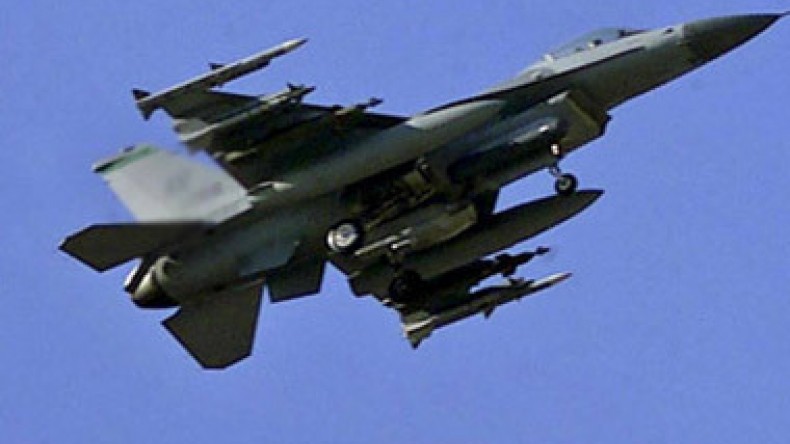 В США разбился истребитель F-16 с полным боекомплектом